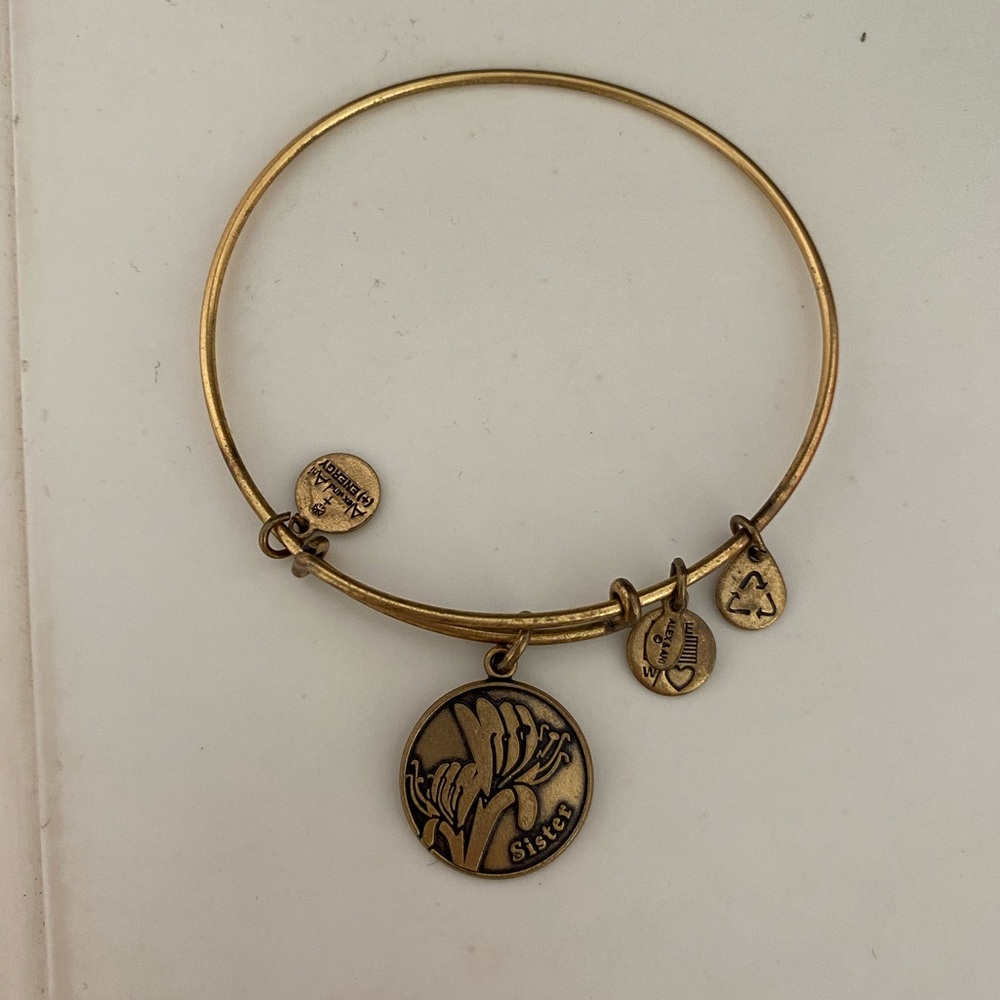 Alex and Ani gold bracelet